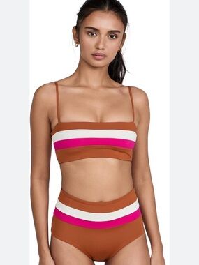 L Space Colorblock bikini